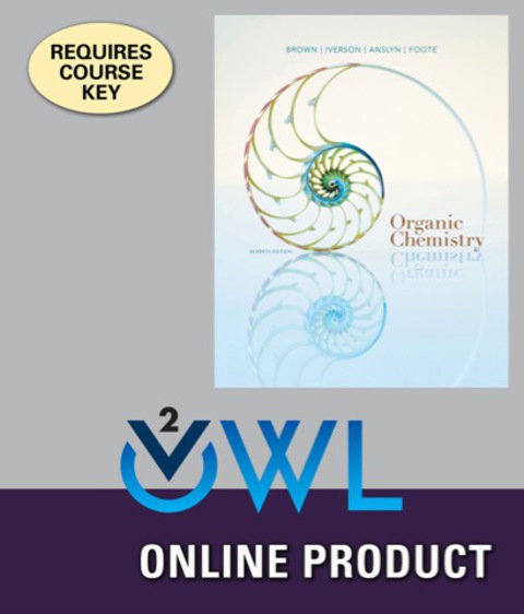 Cover image for book OWLv2 for Brown/Iverson/Anslyn/Foote's Organic Chemistry, 7th Edition, [Instant Access], 4 terms (24 months)
