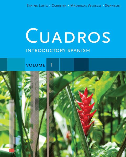 Cover image for book Cuadros Student Text, Volume 1 of 4: Introductory Spanish