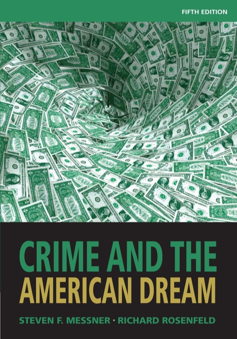 Cover image for book Crime and the American Dream