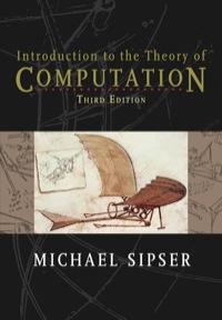 Introduction to the Theory of Computation 3rd edition