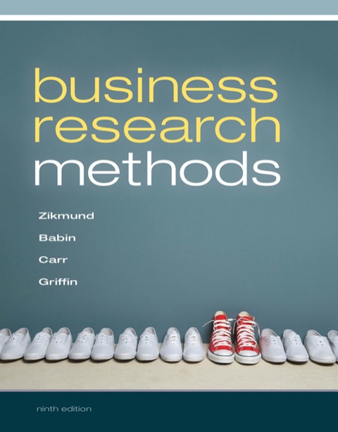 Cover image for book Business Research Methods
