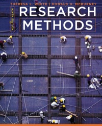 Research Methods 9th edition | 9781285286099, 9781285401676 | VitalSource