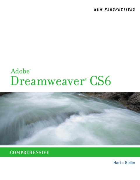 Cover image for book New Perspectives on Adobe Dreamweaver CS6, Comprehensive