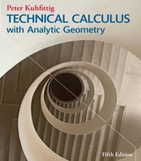 Technical Calculus with Analytic Geometry 5th edition | 9781285415024