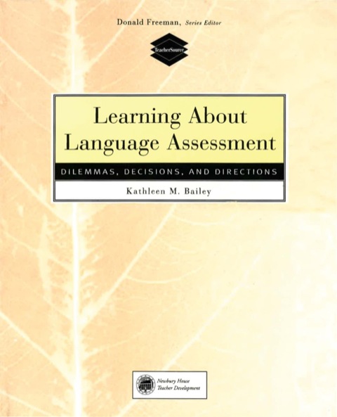 Cover image for book Learning about Language Assessment