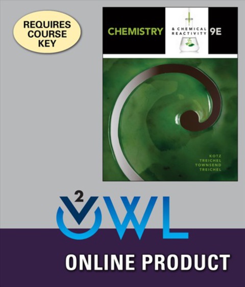 Cover image for book OWLv2 for Kotz/Treichel/Townsend's Chemistry & Chemical Reactivity, 9th Edition, [Instant Access], 1 term (6 months)