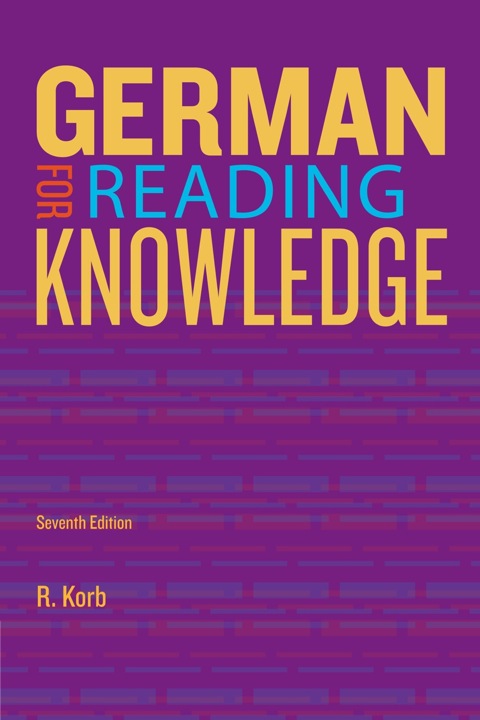 Cover image for book German for Reading Knowledge