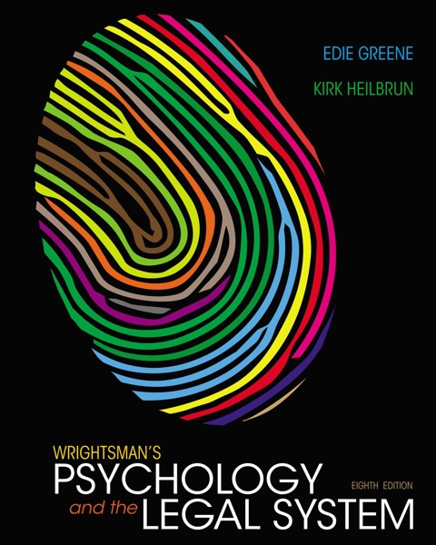 Cover image for book Wrightsman's Psychology and the Legal System