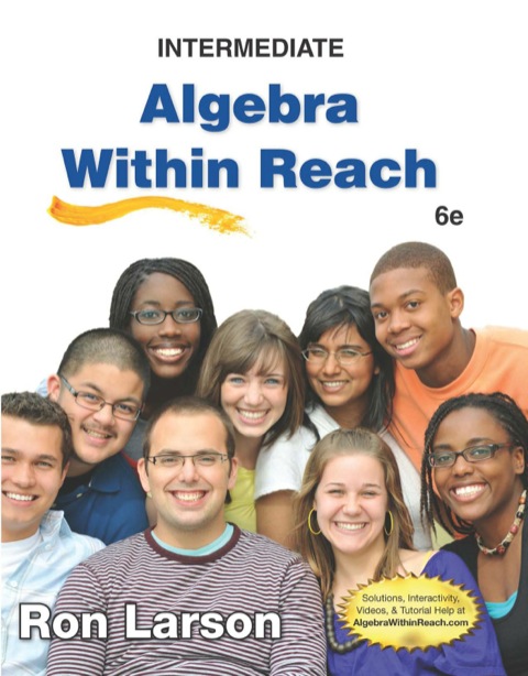 Cover image for book Intermediate Algebra: Algebra Within Reach