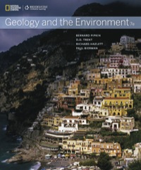 Cover image: Geology and the Environment 7th edition 9781285538839