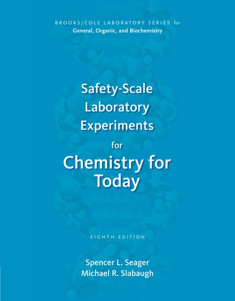 Cover image for book Safety-Scale Laboratory Experiments for Chemistry for Today