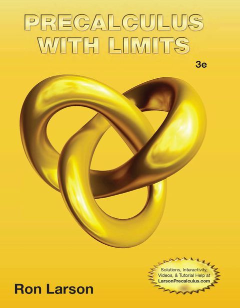 Cover image for book Precalculus with Limits