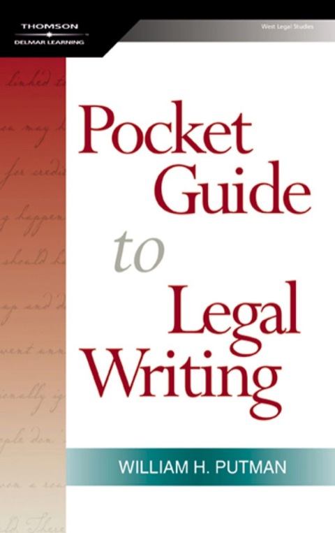 Cover image for book The Pocket Guide to Legal Writing