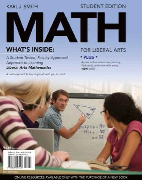 Cover image for book MATH for Liberal Arts