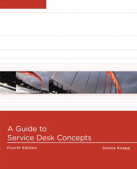 Cover image for book A Guide to Service Desk Concepts