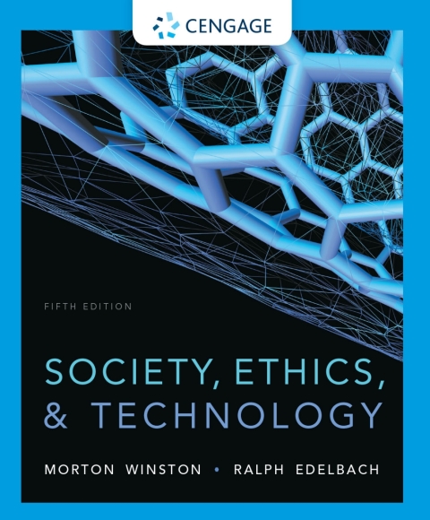 Cover image for book Society, Ethics, and Technology