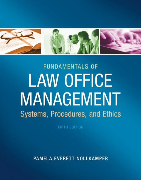 Cover image for book Fundamentals of Law Office Management