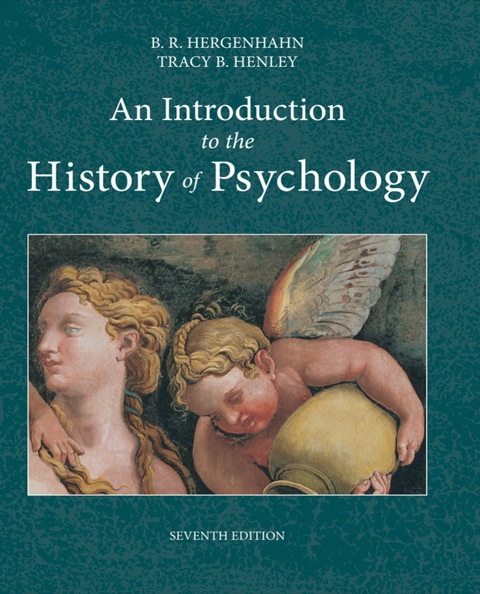 Cover image for book An Introduction to the History of Psychology