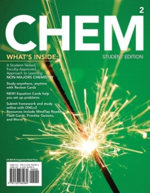 Cover image for book OWLv2 for Hogg's CHEM 2: Chemistry in Your World, 2nd Edition, [Instant Access], 4 terms (24 months)