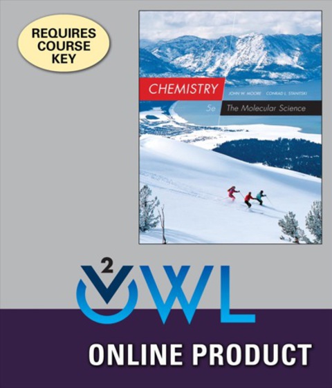 Cover image for book OWLv2 (with Student Solutions Manual) for Moore/Stanitski's Chemistry: The Molecular Science, 5th Edition, [Instant Access], 4 terms (24 months)