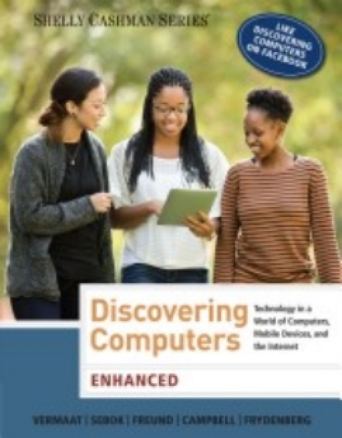 Cover image for book MindTap Computing for Vermaat's Enhanced Discovering Computers, 1st Edition, [Instant Access], 1 term (6 months)