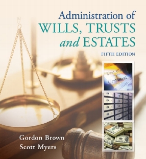 Cover image for book MindTap Paralegal for Brown/Myers' Administration of Wills, Trusts, and Estates