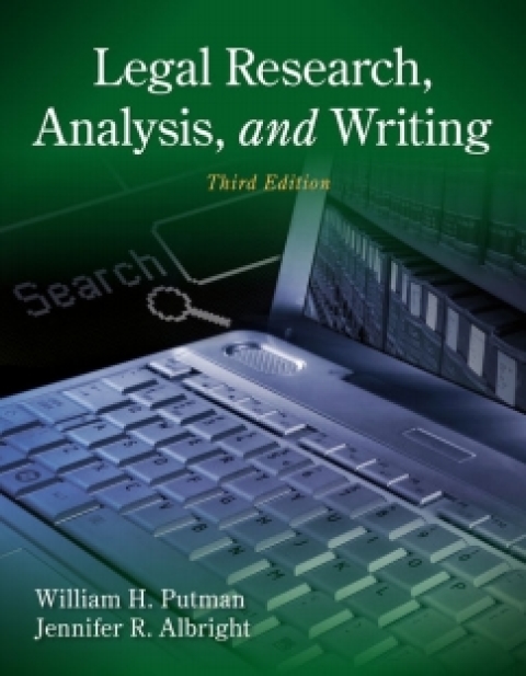 Cover image for book MindTap Paralegal for Putman/Albright's Legal Research, Analysis, and Writing, 3rd Edition, [Instant Access], 1 term (6 months)