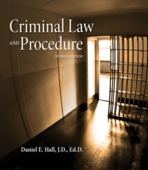 Cover image for book MindTap Paralegal for Hall's Criminal Law and Procedure, 7th Edition, [Instant Access], 1 term (6 months)
