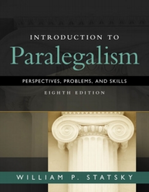 Cover image for book MindTap Paralegal for Statsky's Introduction to Paralegalism: Perspectives, Problems and Skills, 8th Edition, [Instant Access], 1 term (6 months)