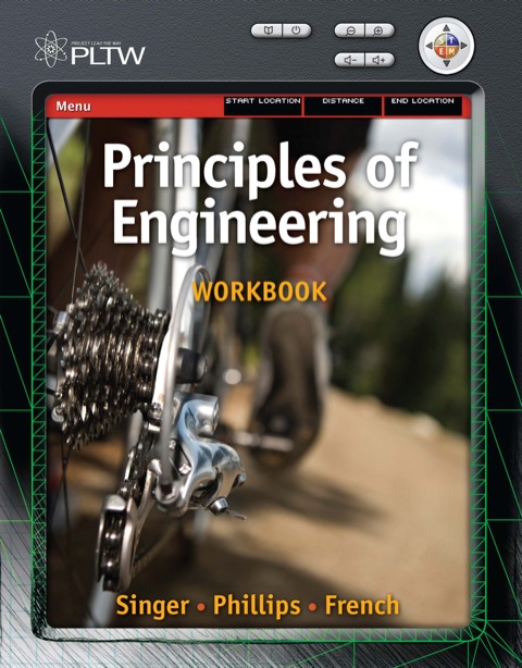 Cover image for book Workbook for Handley/Coon/Marshall's Project Lead the Way/Principles of Engineering