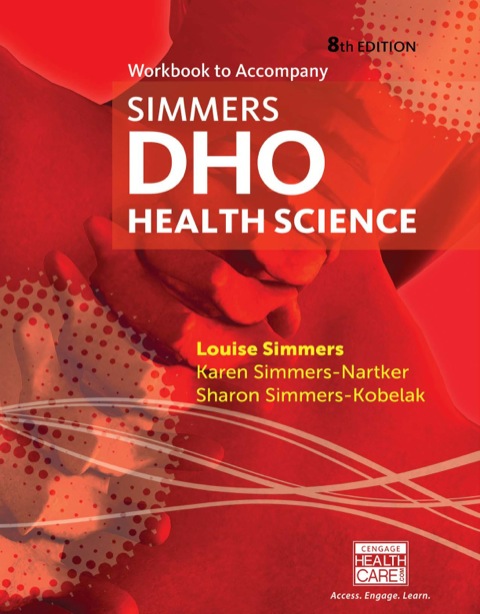 Cover image for book Workbook for Simmers' DHO: Health Science