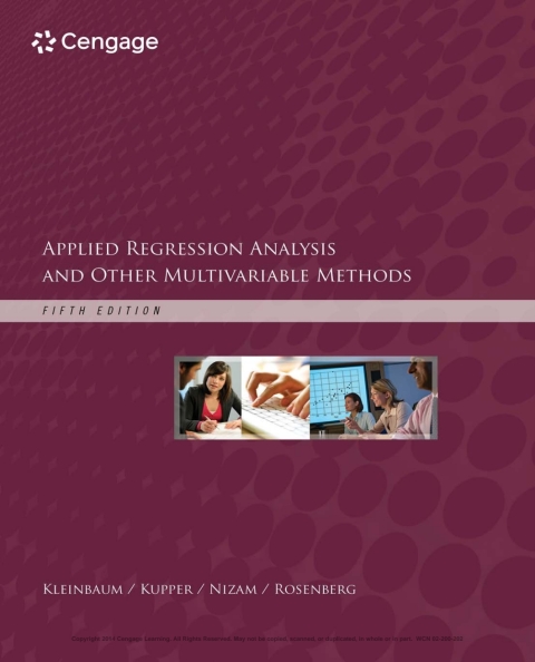 Cover image for book Applied Regression Analysis and Other Multivariable Methods