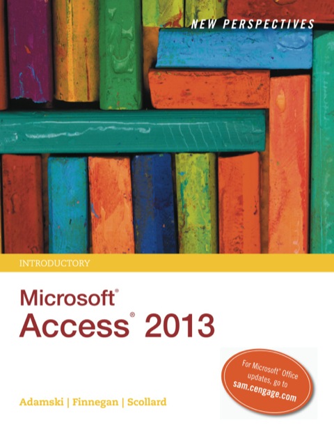 Cover image for book New Perspectives on Microsoft Access 2013, Introductory