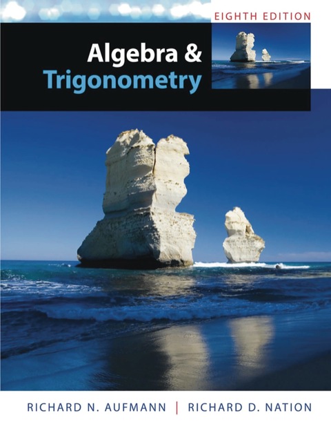 Cover image for book Algebra and Trigonometry