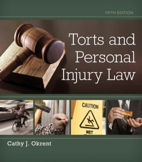 Cover image for book Torts and Personal Injury Law