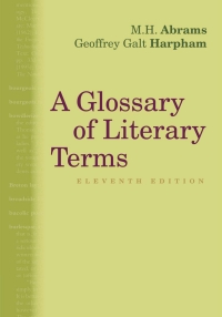 Cover image: A Glossary of Literary Terms 11th edition 9781305194823