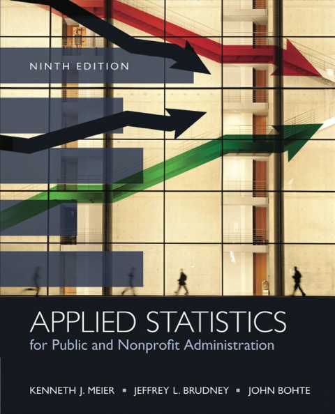 Cover image for book Applied Statistics for Public and Nonprofit Administration