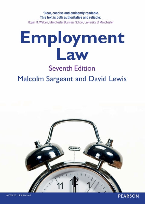Cover image for book Employment Law