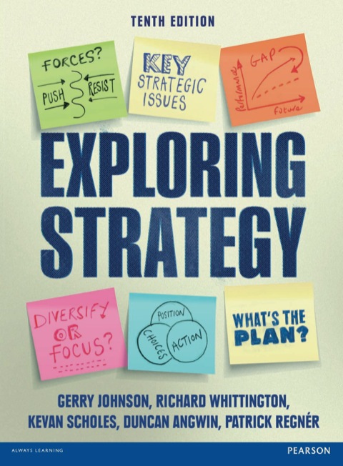 Cover image for book Exploring Strategy Text Only