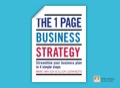 The One Page Business Strategy