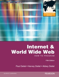 INTERNET AND WORLD WIDE WEB HOW TO PROGRAM