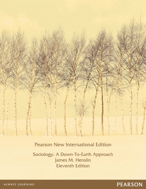 Sociology: Pearson New International Edition 