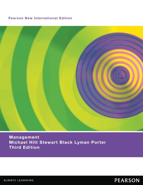 Management: Pearson New International Edition