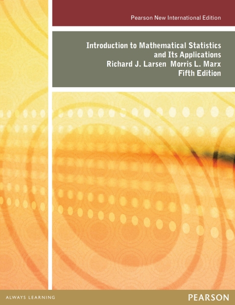 Introduction to Mathematical Statistics and Its Applications: Pearson New International Edition 