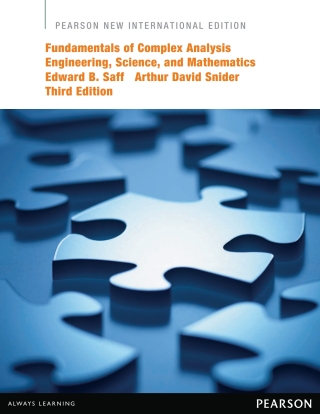Fundamentals of Complex Analysis With Applications to Engineering Science and Mathematics