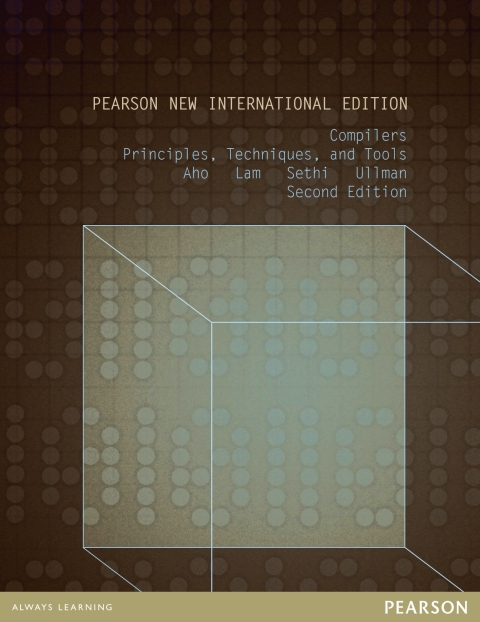 Compilers: Pearson New International Edition 