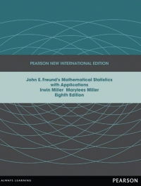 JOHN E FREUNDS MATHEMATICAL STATISTICS WITH APPLICATIONS (PNIE)