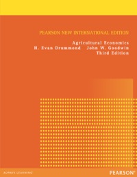 Agricultural Economics (Pearson New International Edition) 3/E ePDF  9781292052700