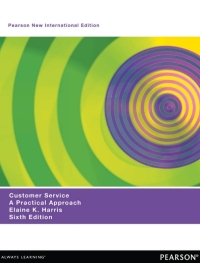 Customer Service: Pearson New International Edition 6th edition