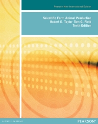 Cover image: Scientific Farm Animal Production: Pearson New International Edition 10th edition 9781292042268